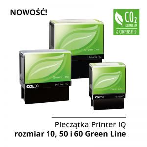 W naszej ofercie posiadamy już całą rodzinę Printerów IQ Green Line! Dostępne są nowe rozmiary Printerów IQ Green Line – rozmiar 10, 50 i 60!